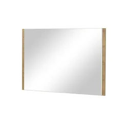 Spiegel   ¦ holzfarben ¦ Glas,Aluminium,Holzwerkstoff ¦ Maße (cm): B: 118 H: 79 T: 2.0