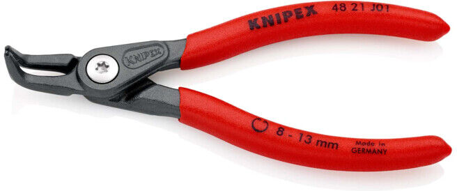 Pinces de précision pour circlips, pour circlips intérieurs d'alésage Knipex (48 21 J01)