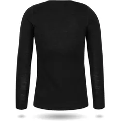 Normani, Damen, Funktionsshirt, Damen Merino Langarm-Shirt Mandurah (XS), Schwarz, XS