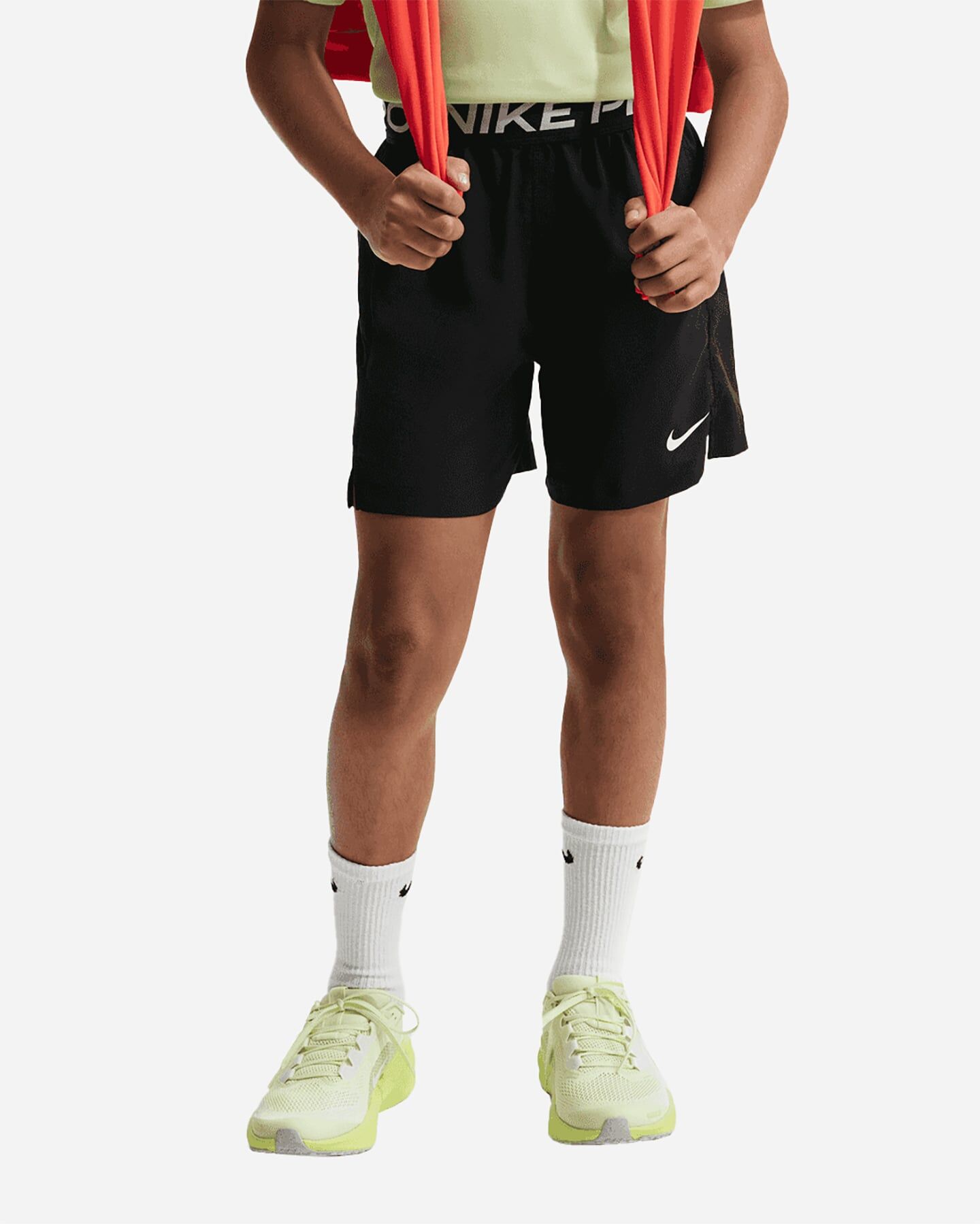 Nike Drifit Pro Jr - Pantaloncini - Nero 10-12ANNI