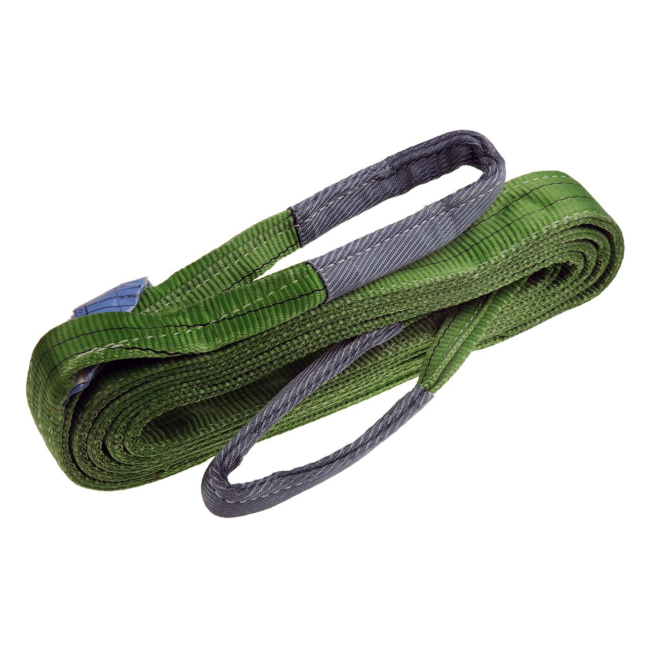 RS PRO Green duplex webbing sling,6m 2ton (7293085)