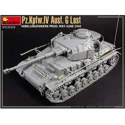 Mini art Pz.Kpfw.IV Ausf.G-Last/H-Early Nibelungenwerk Prod(May-June1943)2in1
