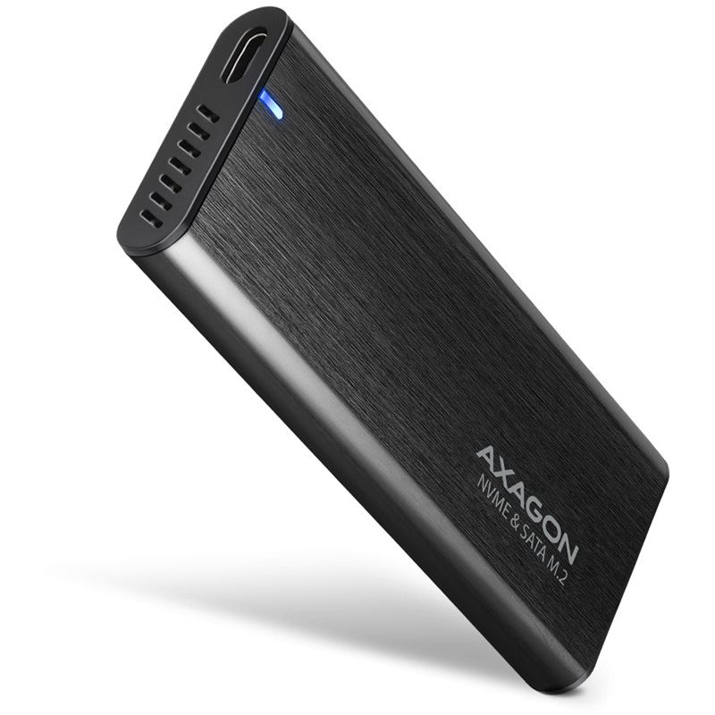 AXAGON EEM2-SB2 USB-C 3.2 Gen 2, M.2 SSD Gehäuse - schwarz