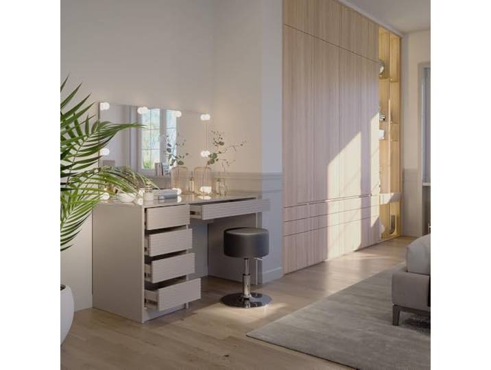 Vicco Schminktisch Sherry, Cashmere 120 cm