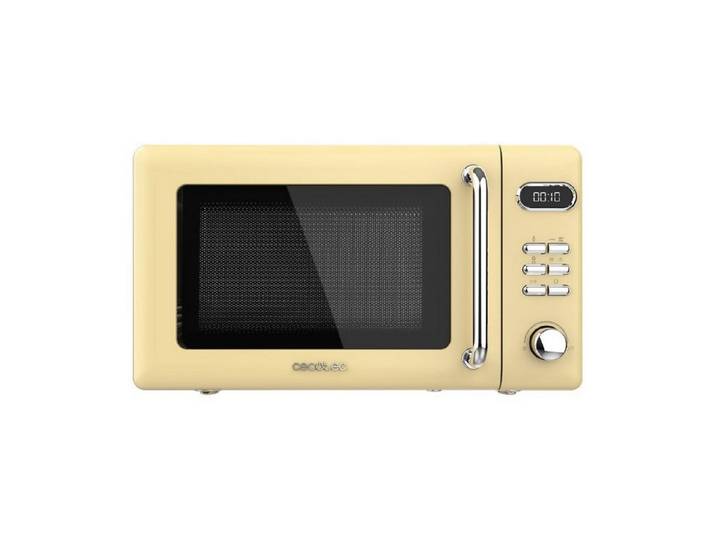 Cecotec Mikrowelle 20l con proclean 5110 retro yellow, 1, 20 l, 20l con proclean 5110 retro yellow