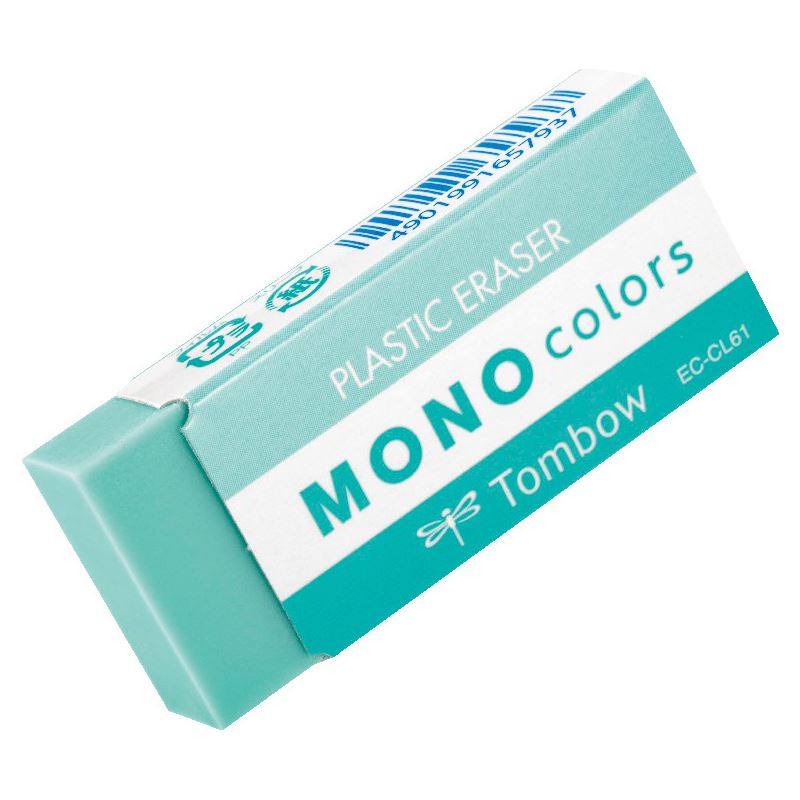 Tombow Radiergummi MONO colors grün, 1 St.