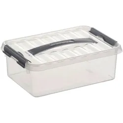sunware Q-line Aufbewahrungsbox 4,0 l - transparent