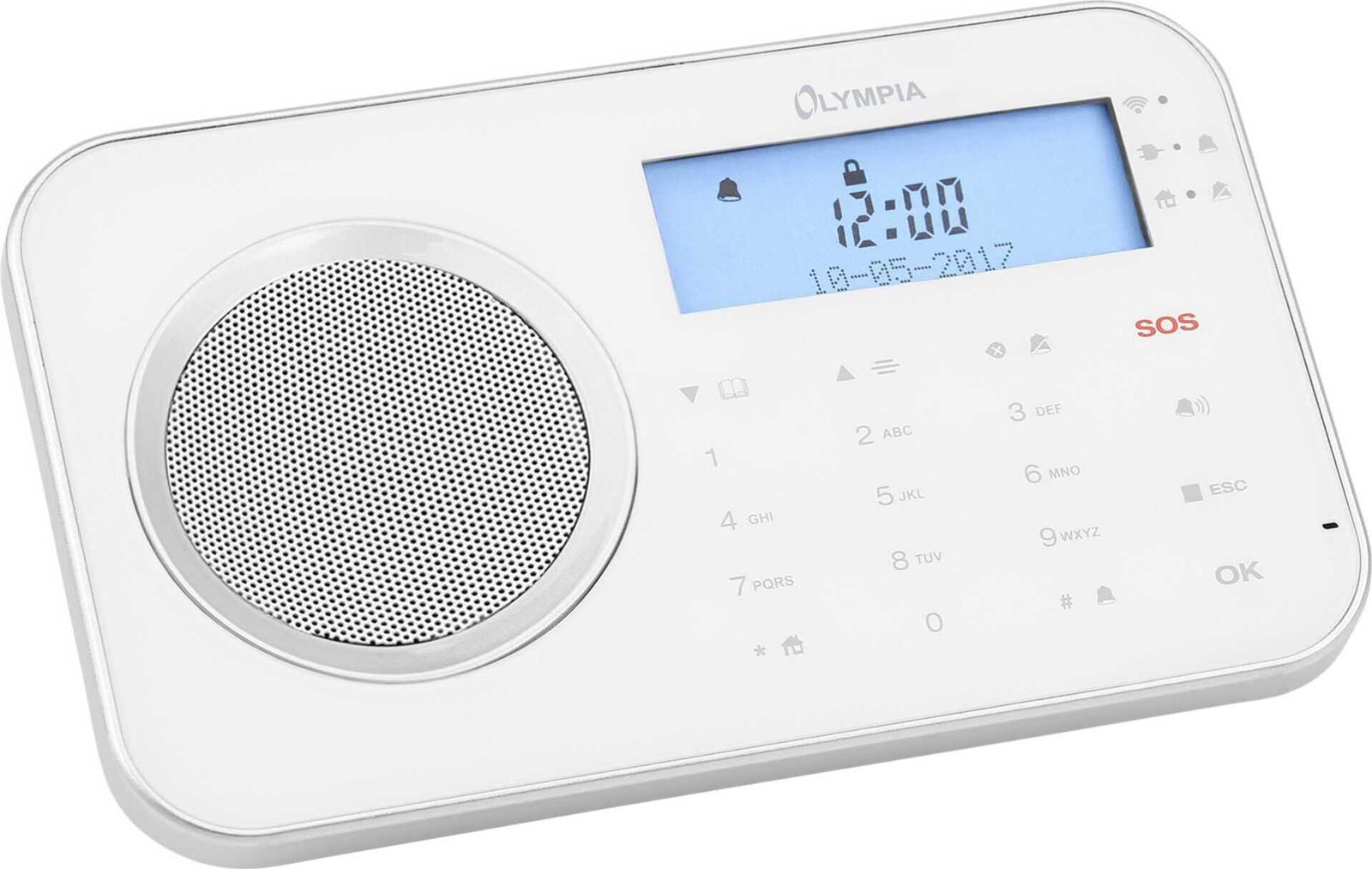 Olympia Prohome 8700 WLAN/GSM Alarmsysteem - Wit