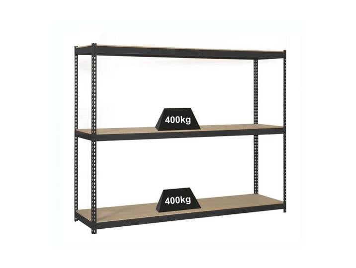PROREGAL® Schwerlastregal Schwerlastregal WOOD YETI THREE, HxBxT 200x120x45cm