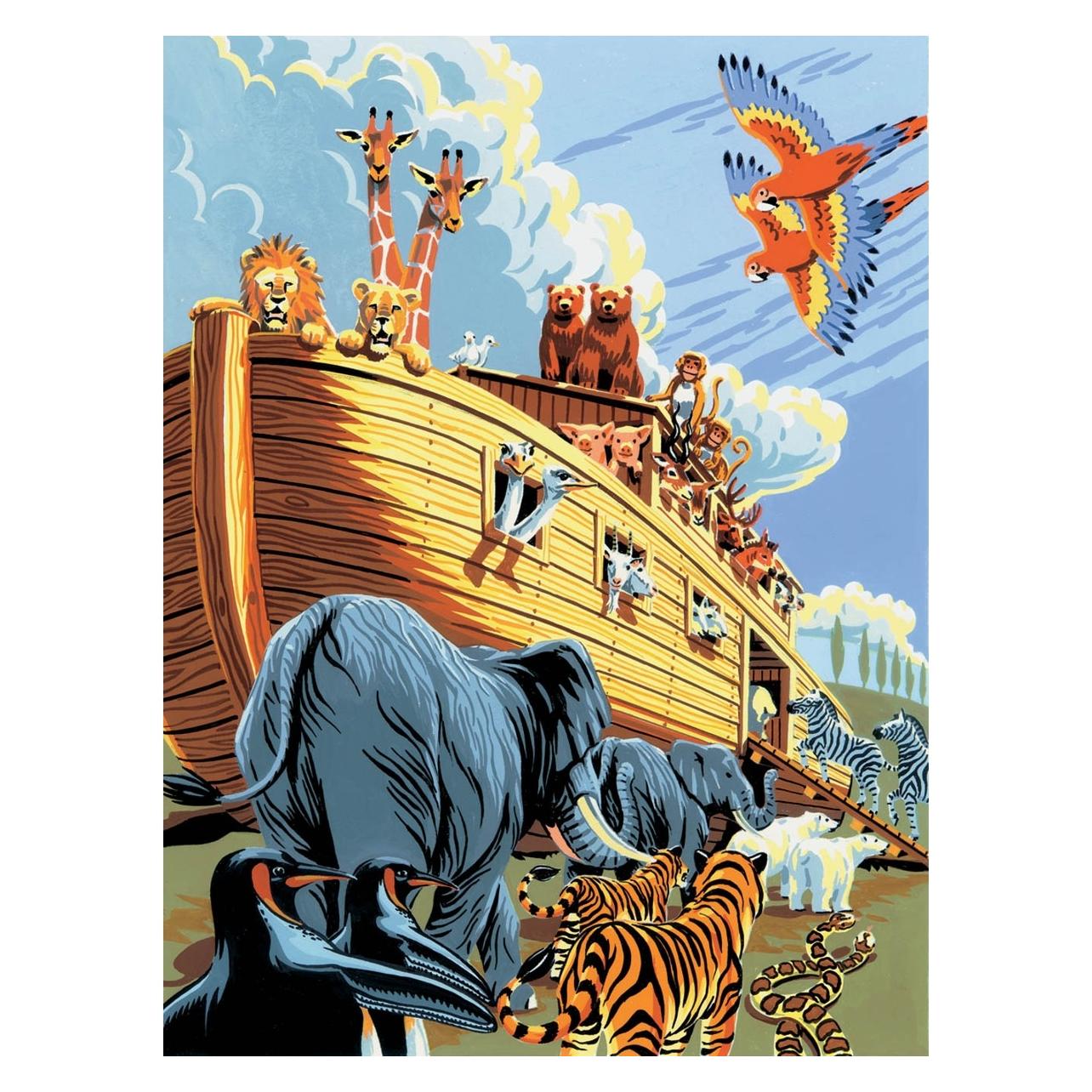 Magni PRACHT Malen nach Zahlen Junior Arche Noah 33x24cm (52961253)
