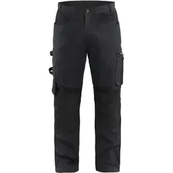 Stretch Bundhose "1556" schwarz - C152 - schwarz