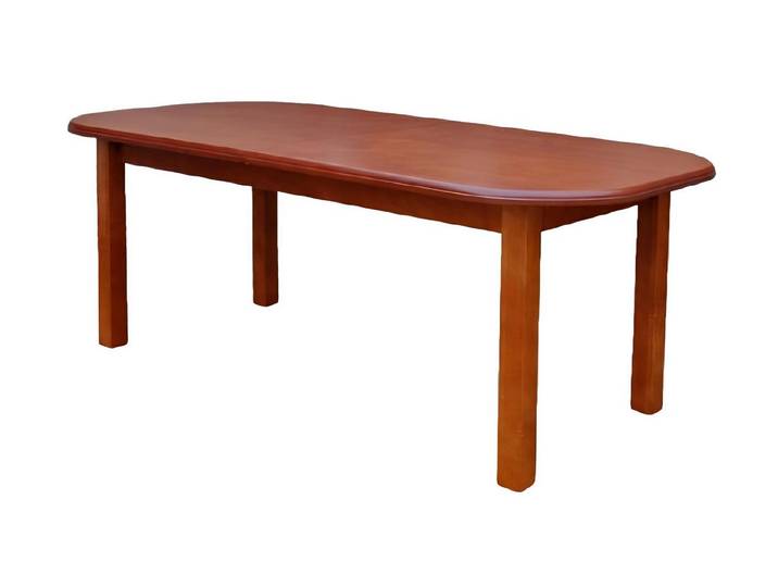 Xlmoebel Esstisch Esstisch S11-O aus massivem Holz in natürlicher Optik (Esstisch, TISCHE ESSTISCH ESSZIMMER TISCH S11-O), Hergestellt in Europa