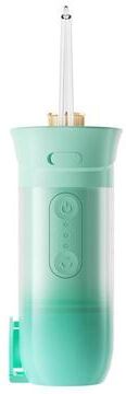 Everyday Crate AquaSmile Portable Water Flosser With 4 Nozzles & 3 Cleaning Modes green