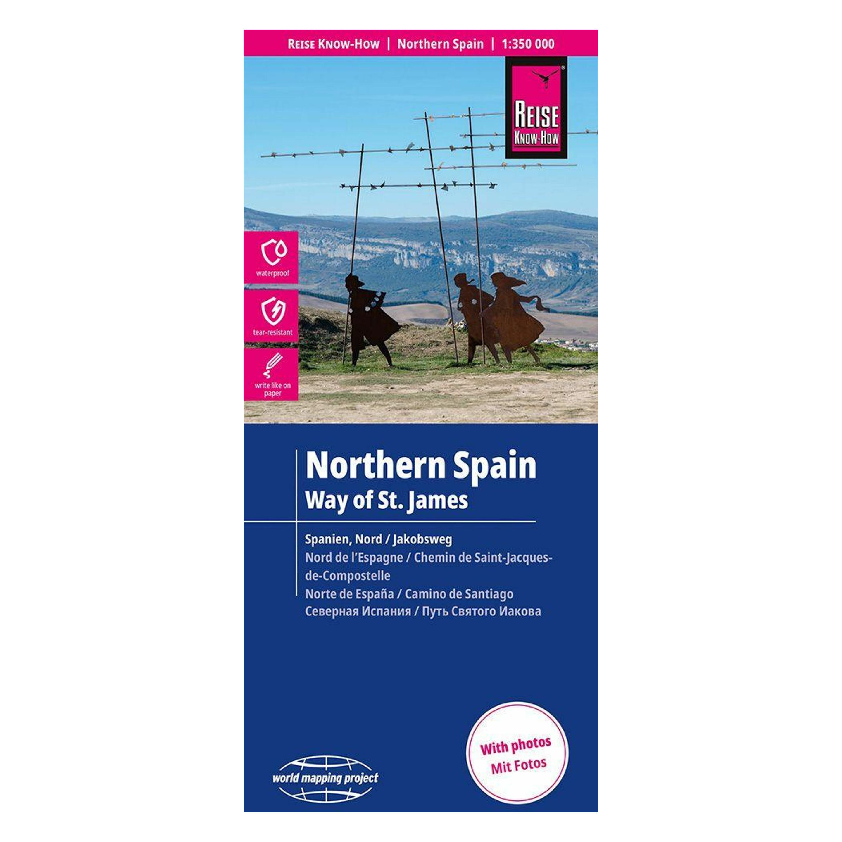 Reise Know-How Landkarte Spanien Nord m (64776511)