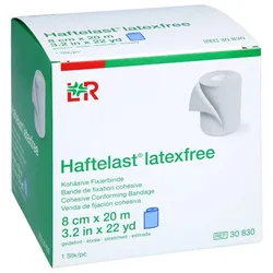 Haftelast Fixierbinde koh s.latexfrei 8 cmx20 m blau