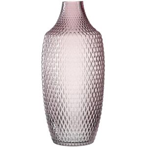Leonardo Vase 018677, Poesia Viola, Glas, rosa, Bodenvase, bauchig, Höhe 40 cm