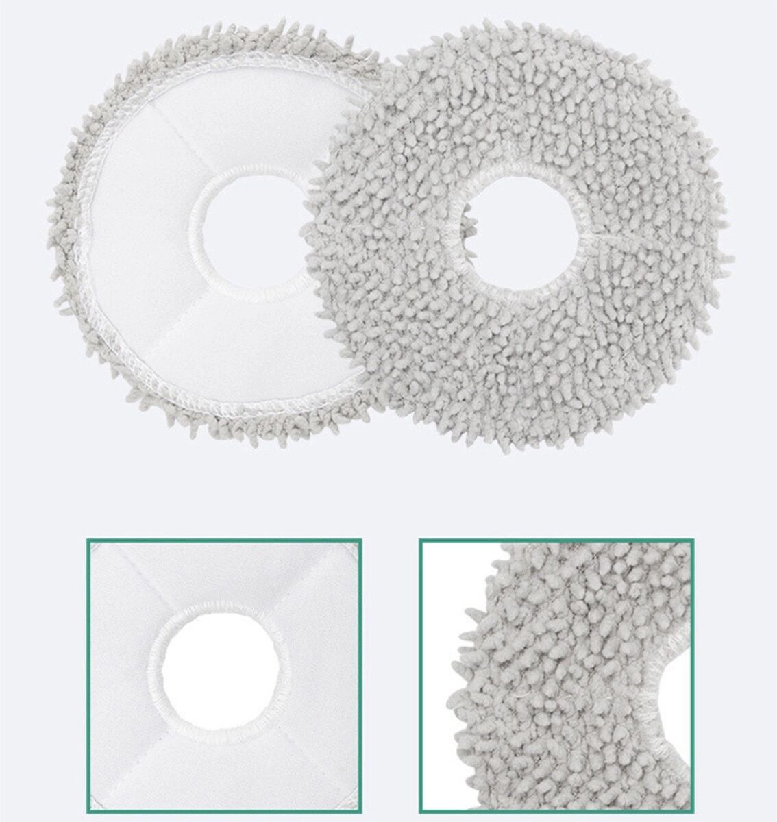 INF Zubehörkit für Saugroboter, Multicolor Ersatzbürsten, Filter, Staubbeutel & Mopptücher, kompatibel mit Xiaomi MiJia
