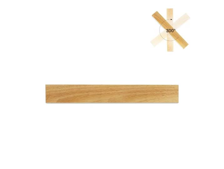 Applique murale brun 52x8x6.5cm led