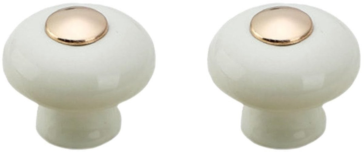 Dailygoods Set van 2 Keramische Zinklegering Kastgrepen voor Keuken, Lades en Badkamer