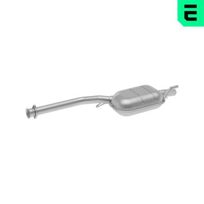 OPTIMAL Mittelschalldämpfer OP-EMS31217-CL für Mercedes