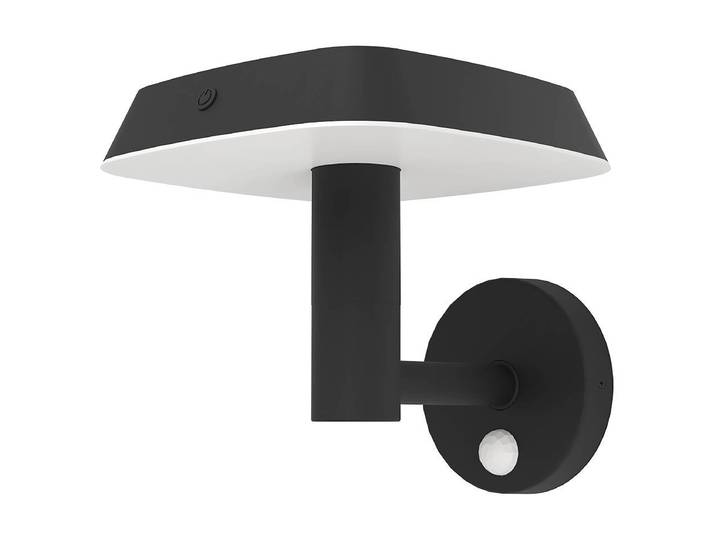 Applique murale LED 18 x 21 x 18cm Noir