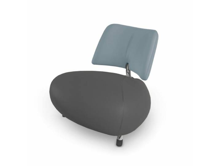 Leolux Pallone Sessel - Leder Senso Ombra Heaven Modern