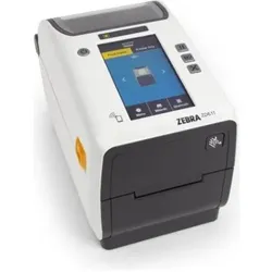 Zebra ZD611T-HC, 8 Punkte(203dpi), Disp. (Farbe),BT (BLE), Weiss,Thermotransfer (203 dpi), Etikettendrucker, Weiss