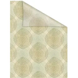 Lichtblick Fensterfolie selbstklebend, Sichtschutz, Stripy Boho Drop India - Beige