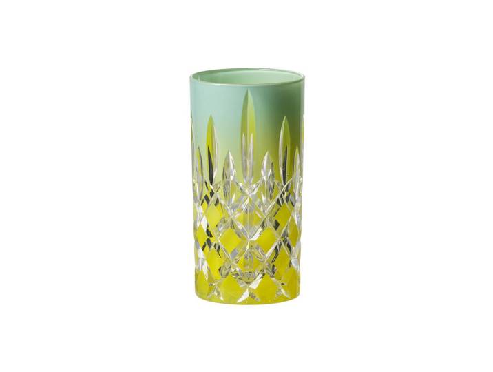 Riedel Highball Longdrinkglas Laudon Türkis-Gelb 395 ml, Türkis, Gelb, Glas, Gläser, Longdrinkgläser
