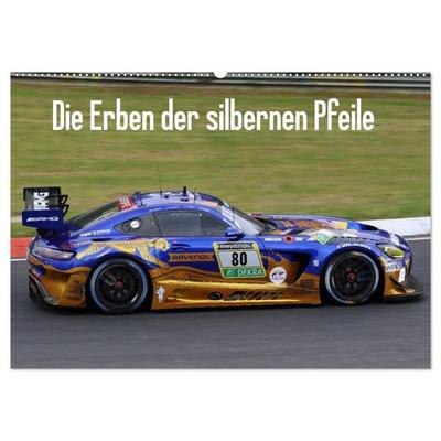 Die Erben der silbernen Pfeile (Wandkalender 2027 DIN A2 quer), CALVENDO Monatskalender