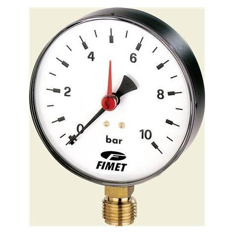 Watts MANOMETER Ø100 X 1/2 0-10 BAR NEDADVENDT TILSLUTNING TIL VARMEANLAEG (PA5210BD02)