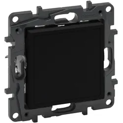 Legrand 864579 Niloe Step Mosaic-Adapter/Blindabdeckung Farbe: Schwarz