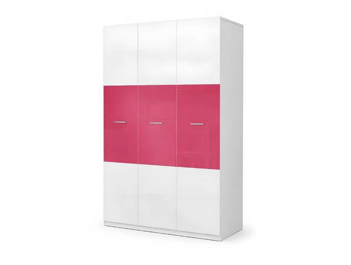 JVmoebel Kleiderschrank Weißer Kleiderschrank Moderner Hochglanz Schrank SOFORT (Kleiderschrank) Made in Europa