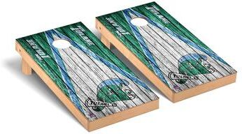 Skip's Garage Tulane Green Wave 2x4 Pro Cornhole Boards - V7