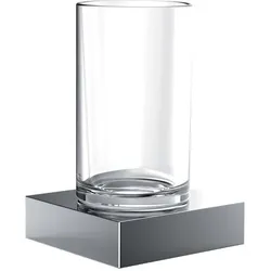Emco Liaison Glashalter 182000101 chrom, Kristallglas klar
