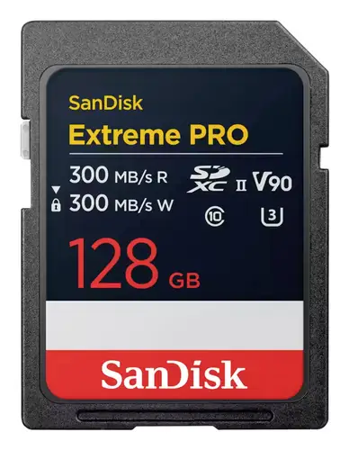 SanDisk Extreme Pro microSDXC-Karte 128GB UHS-II U3, Class 10 Staubresistent