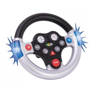 BIG Rutschauto-Zubehör Rescue Sound Wheel, Lenkrad für Bobby Car, mit Licht und Sound