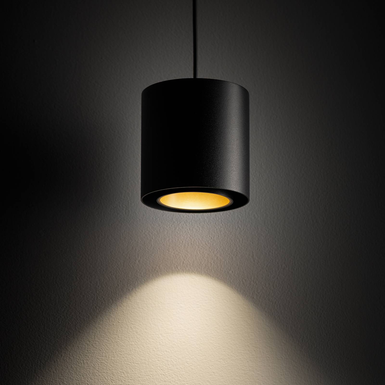 Hängelampe Point Duo Nowodvorski Lighting, dimmbar, schwarz, für Wohn- / Esszimmer, Metall, Modern, Pendelleuchte