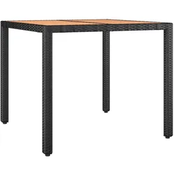 vidaXL, Gartentisch + Balkontisch, Hataro (Stuhl + verstellbarer Sessel) (90 x 90 x 75 cm)