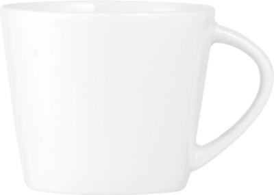 Espresso-Obertasse, rund, Volumen 100 ml, Ø 66 x H 57 mm, Porzellan, weiß, 6 Stück