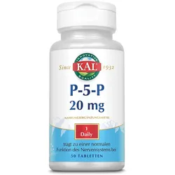P-5-P 20 mg Pyridoxal-5-Phosphat KAL Tabletten 50 St