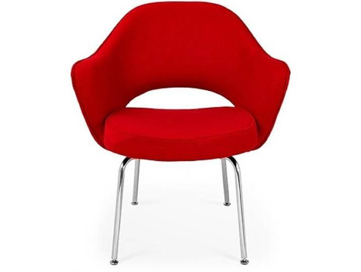 Iconik Interior Saarinen Style Executive Stuhl Eero Saarinen, Rot