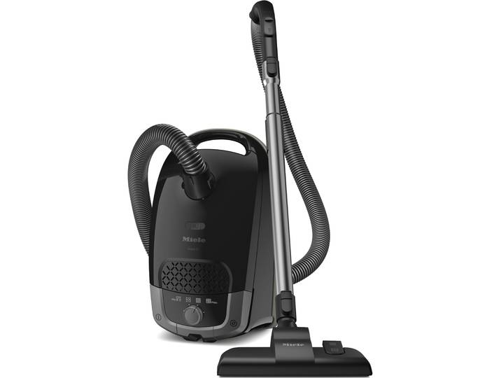 MIELE Bodenstaubsauger Guard S1, Nachfolger Classic C1 PowerLine, ComfortFit , schwarz (obsidianschwarz), B:42,5cm H:23cm T:24,5cm, Bodenstaubsauger, AirClean Filter, 10 m Aktionsradius, kompaktes Design, Bodenstaubsauger, Topseller