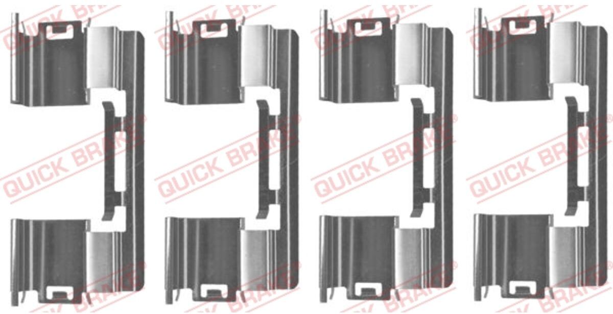 Zubehörsatz, Scheibenbremsbelag QUICK BRAKE 109-1813