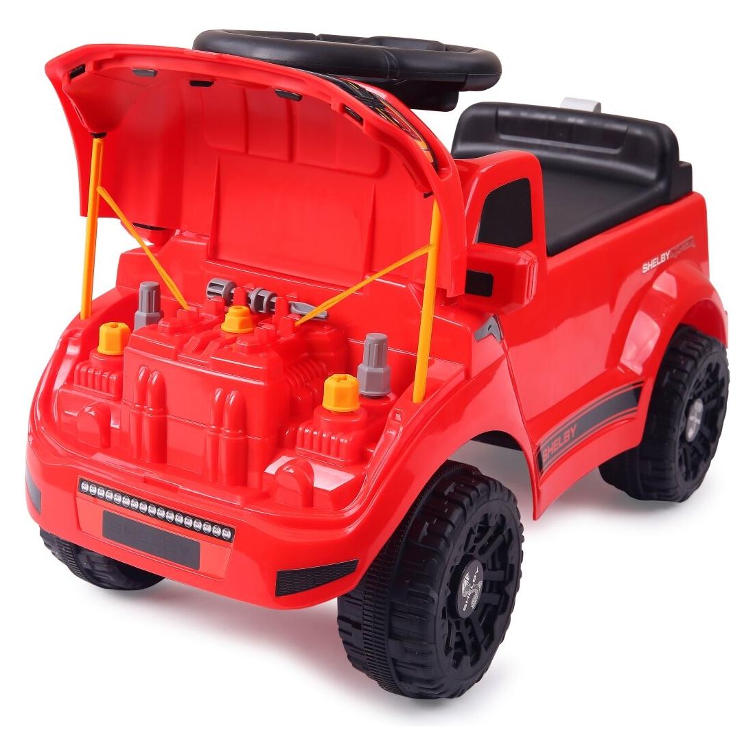 Jamara Rutscher Shelby Ford F-150 Raptor mit Anhänger rot (464067)