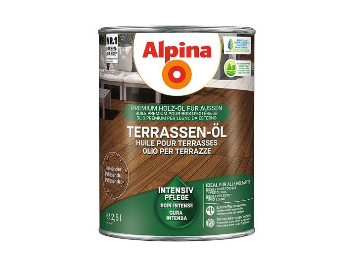Alpina Terrassen-Öl Palisander Braun 2.5 l Matt