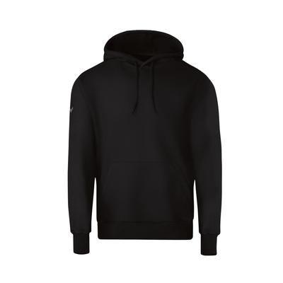 Kapuzensweatshirt TRIGEMA "TRIGEMA Hoodie aus Sweatqualität", Damen, Gr. L, schwarz, 70% Baumwolle, 30% Polyester, lang, Rundhals, Sweatshirts