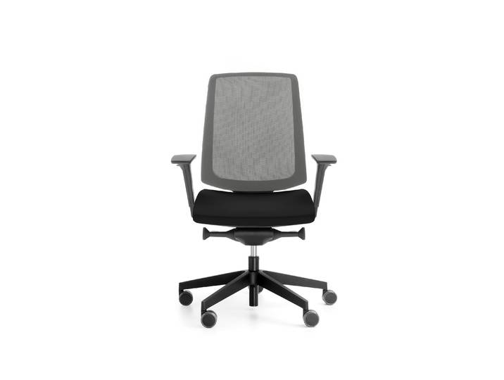 Schreibtischstuhl PROFIM LightUp 250S , grau (dunkelgrau), B:70cm, Stühle, Schreibtischstuhl