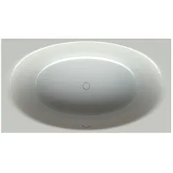 Bette BetteEve Badewanne 6042-002PLUS 180x100x45cm, Glasur, manhattan