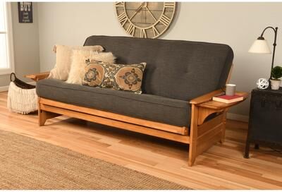 Somette Phoenix Butternut Futon Set with Mattress